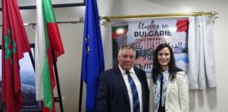 Проф. Добри Ярков и Мария Габриел