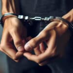 Ръце с белезници