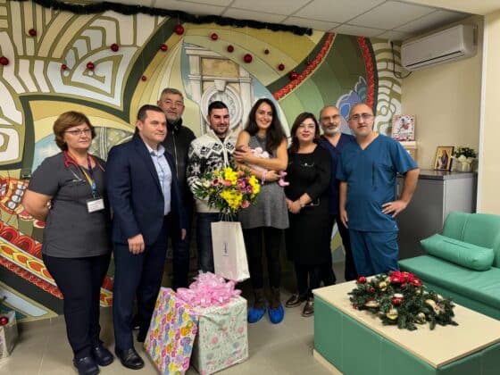 Първото бебе в Русе