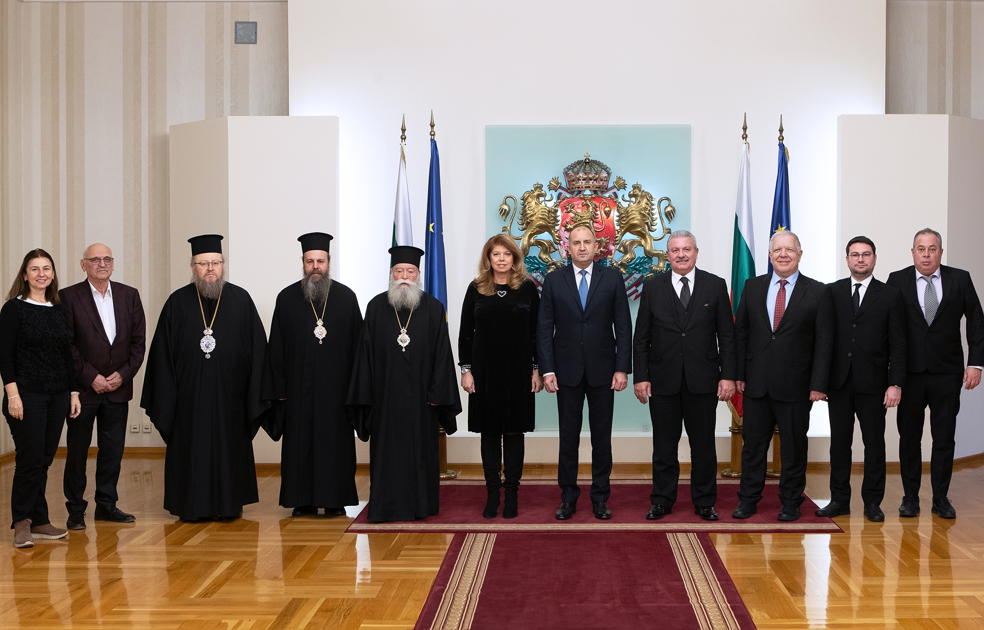 Президентът Румен Радев се срещна днес на Дондуков“ 2 с