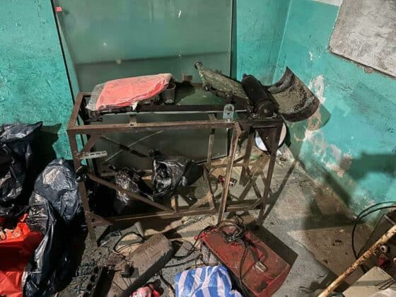 Нелегален цех за тютюн