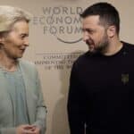 Урсула фон дер Лайен и Володимир Зеленски