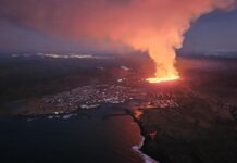 Изригване на вулкана