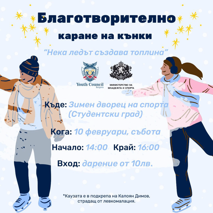 Министерството на младежта и спорта е партньор в кампания за