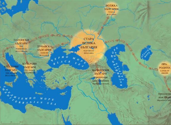 Карта на преселението