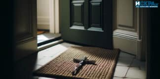 Кръст от клони