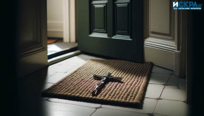 Кръст от клони