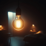 Спиране на ток , тока, Електрическа крушка