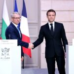 Николай Денков и Еманюел Макрон