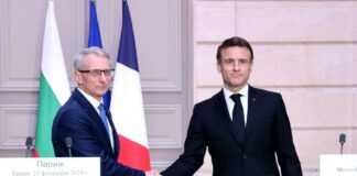 Николай Денков и Еманюел Макрон