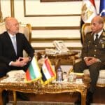 Министър Тодор Тагарев и генерал Мохамед Заки