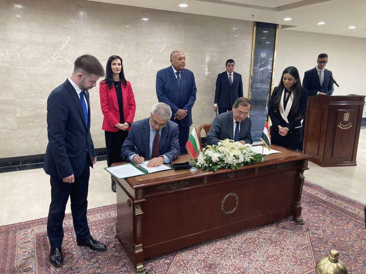 България и Египет ще си сътрудничат при евентуални бъдещи доставки