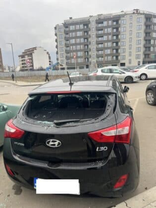 Разбит автомобил