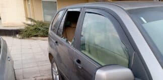 Разбит автомобил