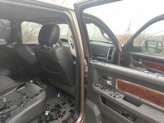 Разбит автомобил