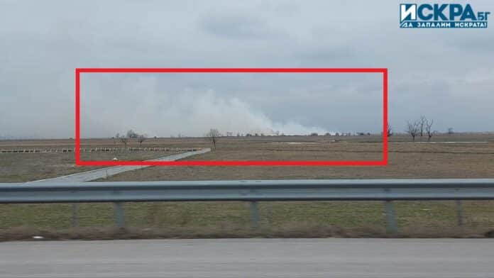 Горяща кола