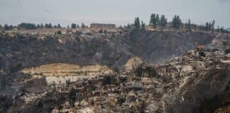 Пожари в Чили