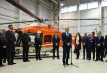 Представянето на хеликоптера