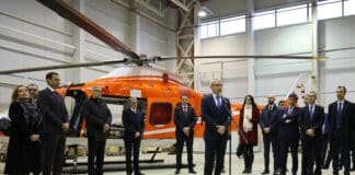 Представянето на хеликоптера