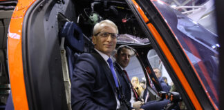 Представянето на хеликоптера