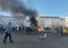 Протест в Брюксел