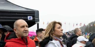 Румен Радев и Десислава Радева