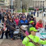 Раздаване на дръвчета