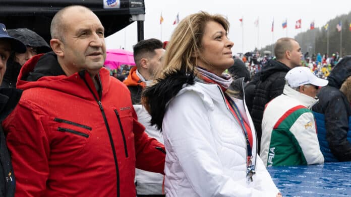 Румен Радев и Десислава Радева