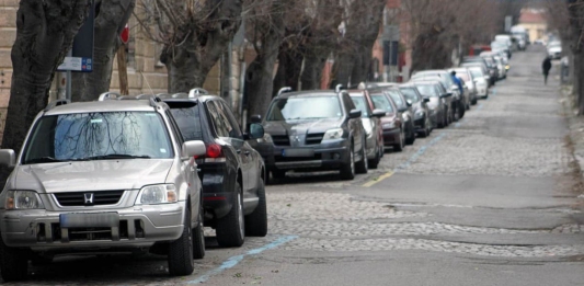 Синя зона, автомобили, коли