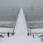 Сняг в Бургас