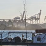 Насипни товари, пристанище