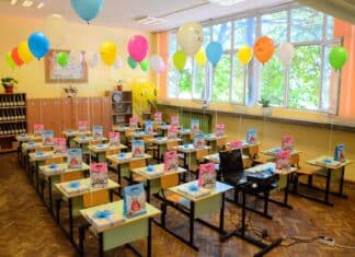 Класна стая, училище, образование, Учебната година