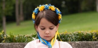 Дете, Украйна, бежанци