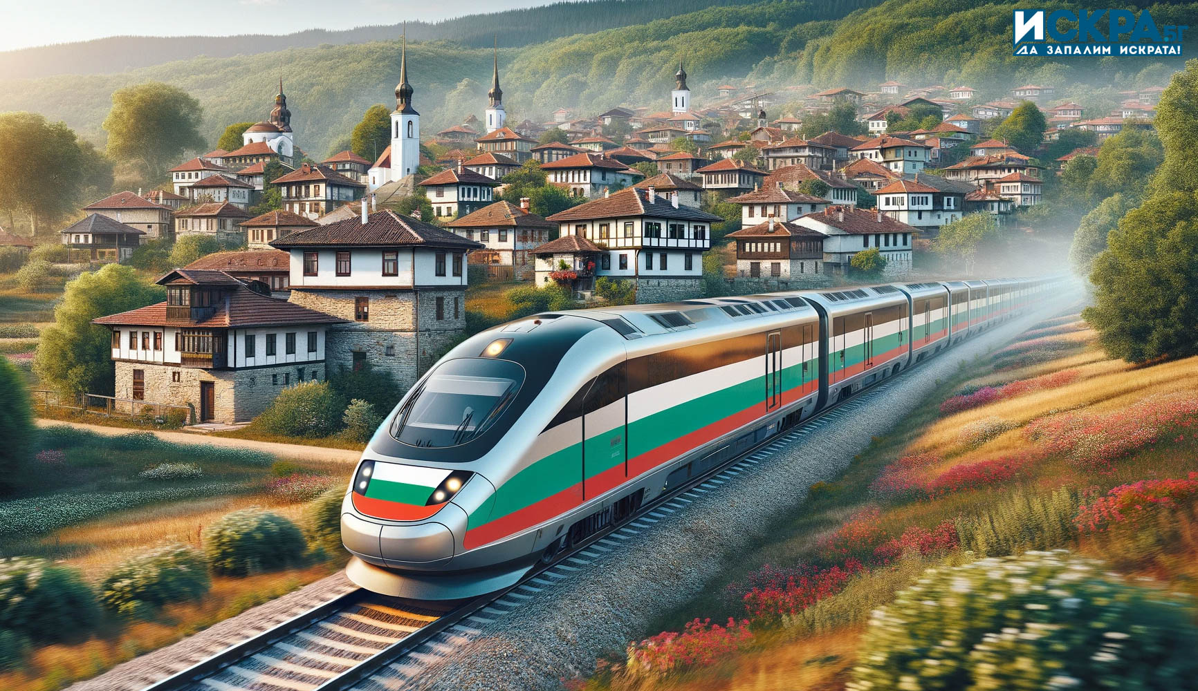 Железопътният транспорт играе ключова роля в икономическото и социалното развитие