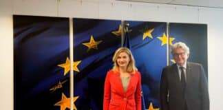 Зарица Динкова и Тиери Бретон