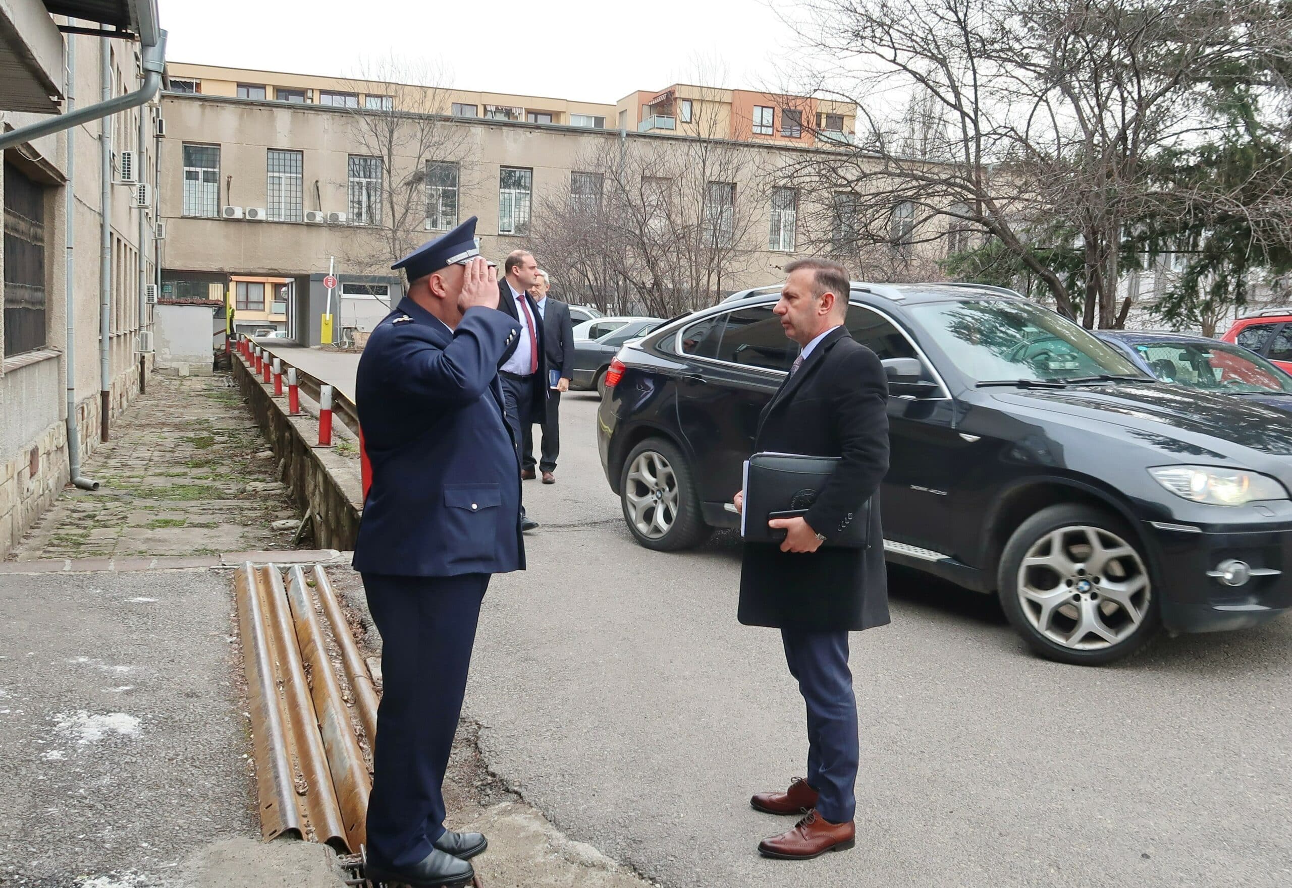 Главният секретар на МВР главен комисар Живко Коцев е в