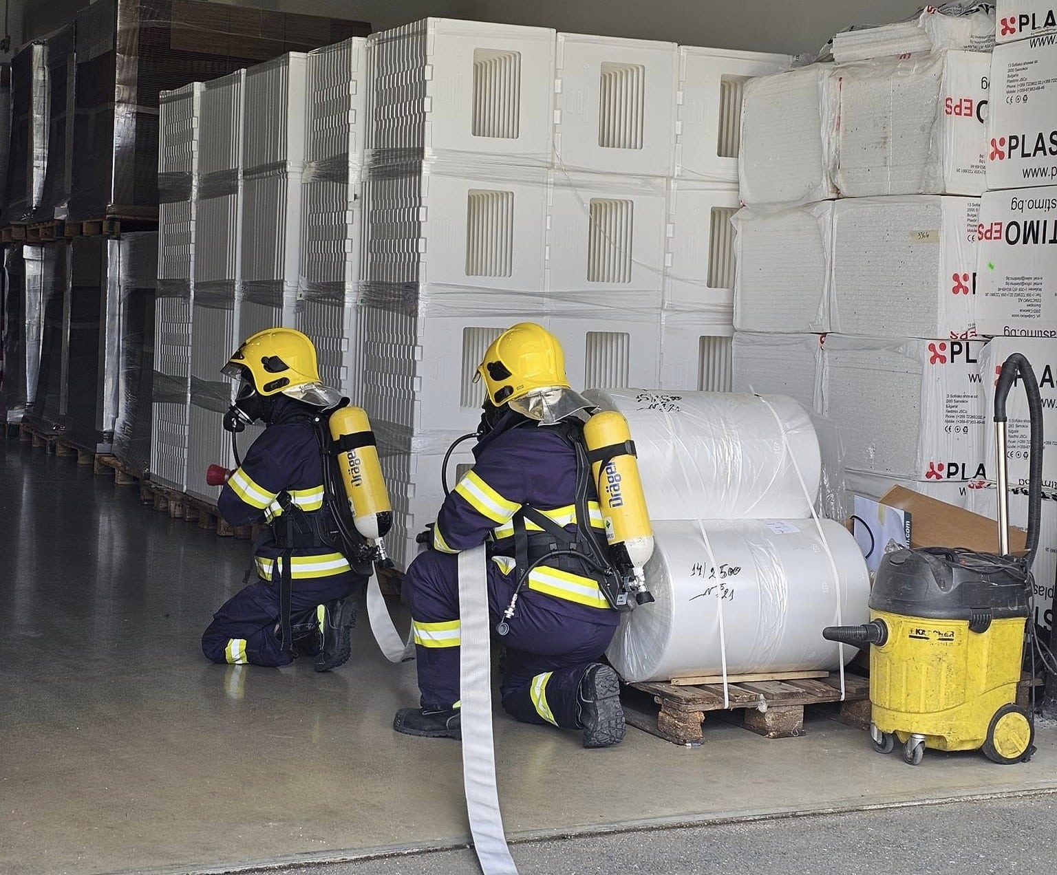 Пожарникари и спасители от 4 пловдивски служби са взели участие