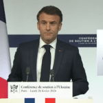 Брифинг на Еманюел Макрон