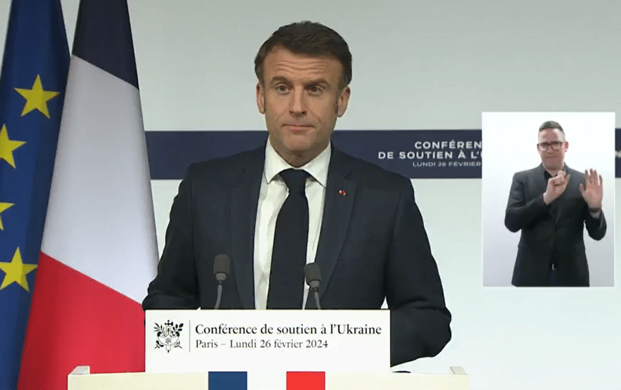 Френският президент Еманюел Макрон потвърди в понеделник че Париж е