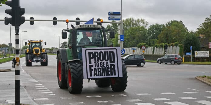 Протест на фермери, ЕС. Трактори