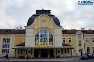 Приемна сграда на жп гарата в Бургас