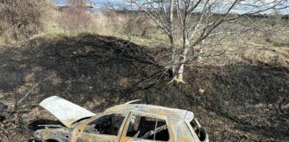 Изгорял автомобил