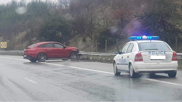 Катастрофа е възникнала на АМ Тракия съобщиха шофьори в социалната