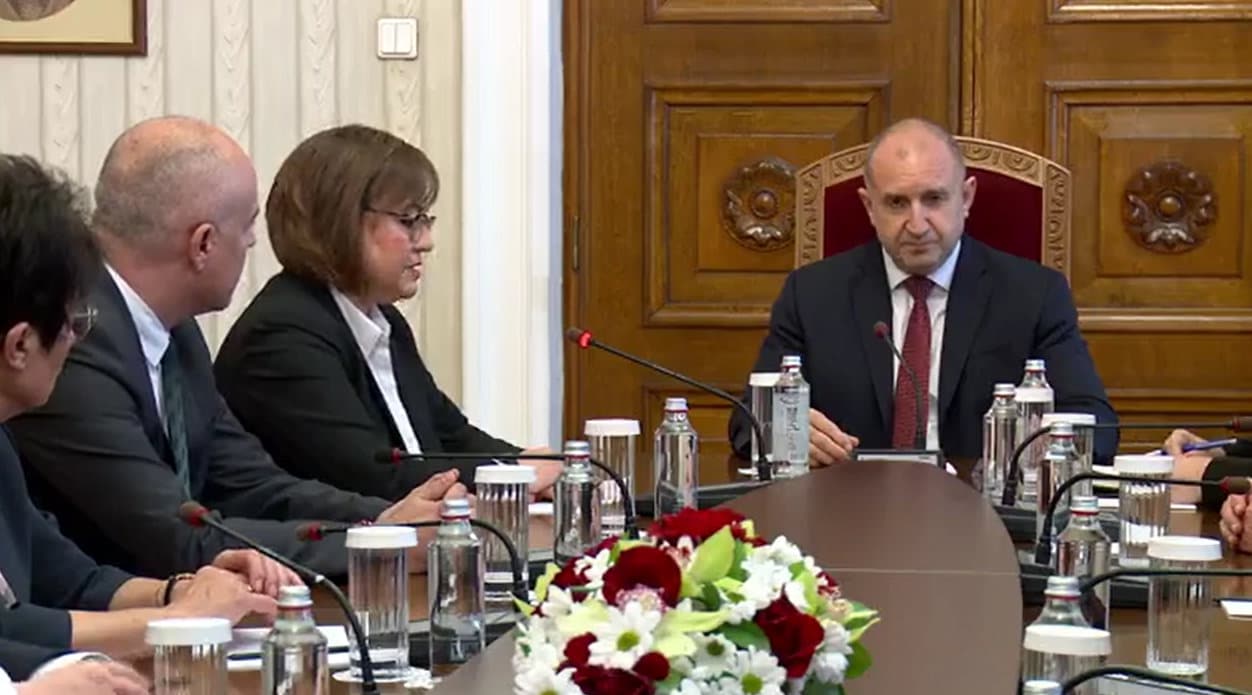 Консултациите Снимка Скрийншот от видео
БСП се обяви категорично за провеждането