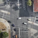 Кръстовище в Бургас