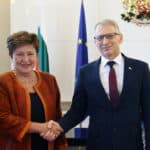 Кристалина Георгиева и Николай Денков