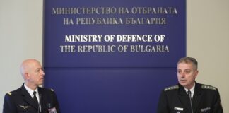 Генерал Филип Лавин и адмирал Емил Ефтимов