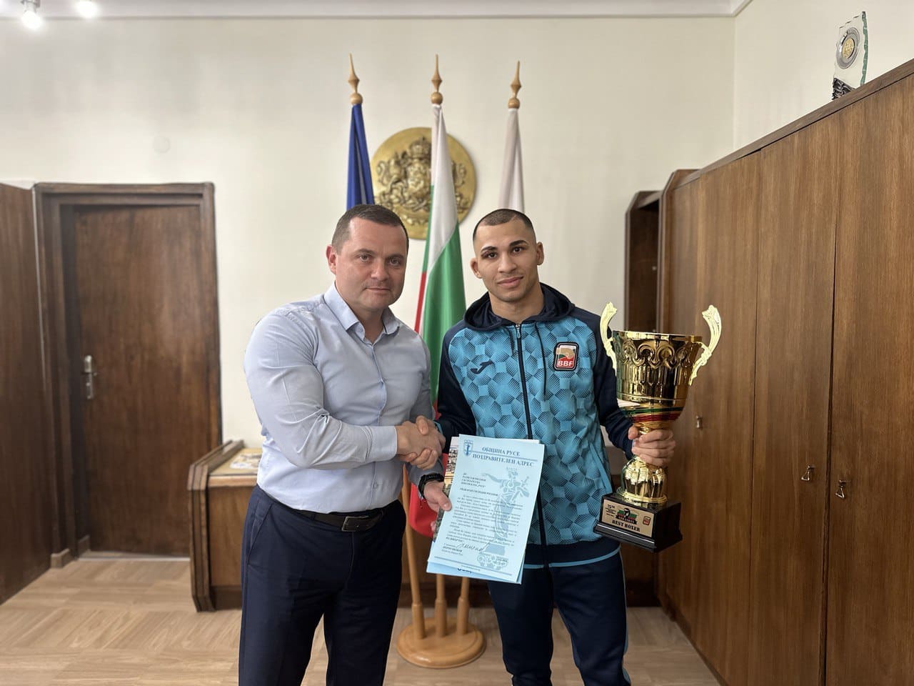 От мое име и от името на русенци ти благодаря