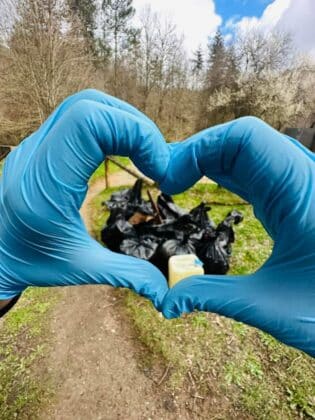 Почистване на водопад Докузак