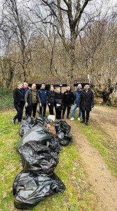 Почистване на водопад Докузак